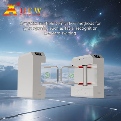 Automatic Speed Access Control Turnstile Gate RS485 Interface 510mm Width