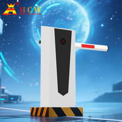 HCW Barrier Gate Anti Smashing Waterproof Automatic Ss304 Access Rs485 Vehicle Hign Speed
