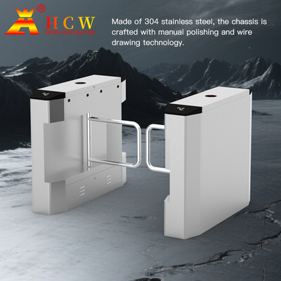 Full-Automatic Pedestrian Channel Fast Swing Gate with Face Recognition Support (OEM/ODM Available)