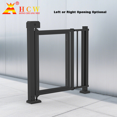 Smart Advertising Barriers Gate 60W Access Control Barrier Gate 1610mm height