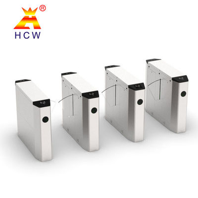 সময় উপস্থিতি IP54 সঙ্গে প্রত্যাহারযোগ্য ফ্ল্যাপ ব্যারিয়ার উইং গেট টার্নস্টাইল