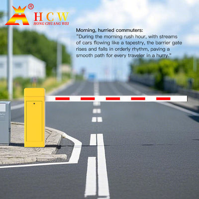 HCW স্মার্ট বৈদ্যুতিক বেড়া বাধা গেট রিমোট কন্ট্রোল 125W 6s-9s টেক অফ টাইম
