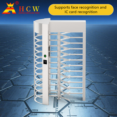 Semi-Automatic Full-Height Turnstile for Construction Sites with Face Recognition Support