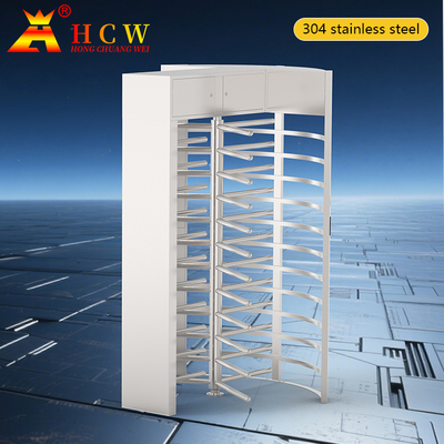 Semi-Automatic Full-Height Turnstile for Construction Sites with Face Recognition Support