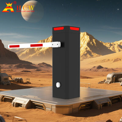 HCW ISO 9001/CE সার্টিফাইড পার্কিং ব্যারিয়ার গেট, যার এনক্লোজারটি ৩৪০*৩৪০*১০৯৫মিমি এবং কোল্ড রোল্ড স্টিল দিয়ে তৈরি