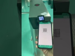 স্ট্রিপড টার্নস্টাইল গেট কিউআর কোড, আইসি / আইডি এবং আরএফআইডি কার্ড সমর্থন করতে পারে